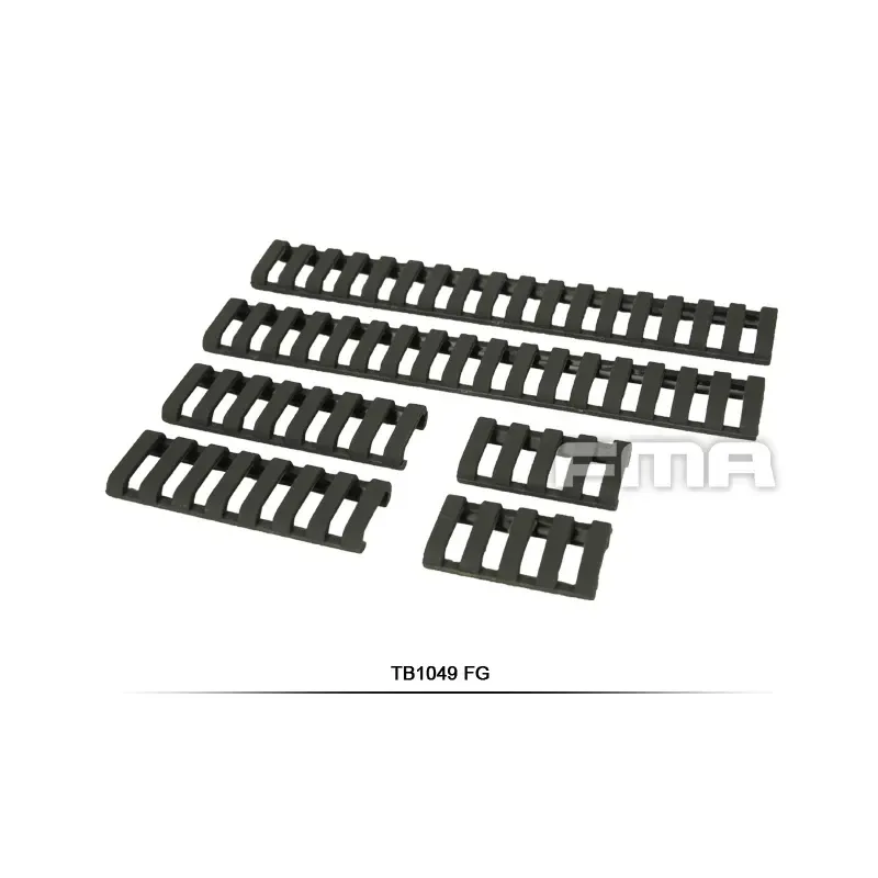 FMA rubberen railcovers Fiolage Green