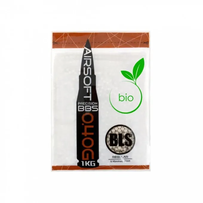 BLS 0.40g airsoft BB&#39;s – ultrazware sniper BB’s voor maximale precisie en minimale afwijking, 1kg verpakking.