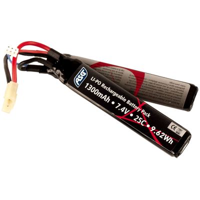 ASG 7.4V LiPo 1300mAh 25C
