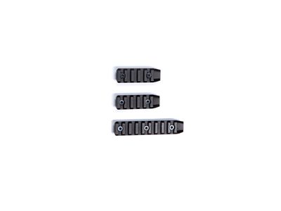 ASG Metalen Keymod rails set - Black