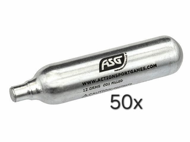 ASG CO2 Patroon 12g - 50 stuks