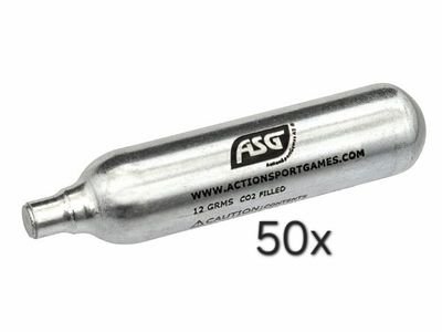 ASG CO2 Patroon 12g - 50 stuks