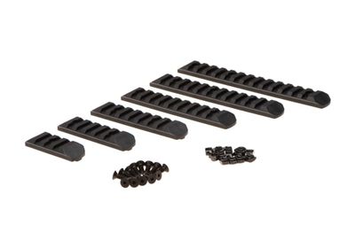 MP Rail Set 6-pack Keymod &amp; M-LOK - Black