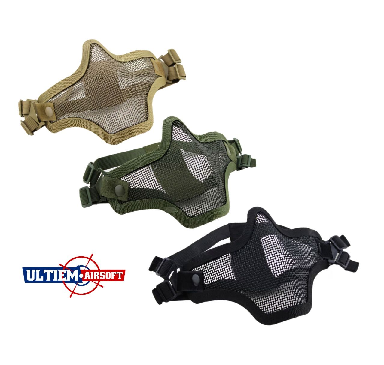WST steel facemask - Diverse kleuren