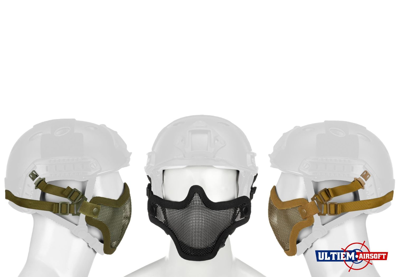 Invader Gear Mk.II Steel Half Face Mask FAST Version - Diverse kleuren