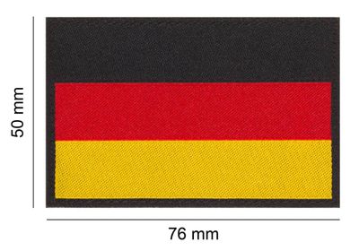 Duitse Vlag 50 X 76mm