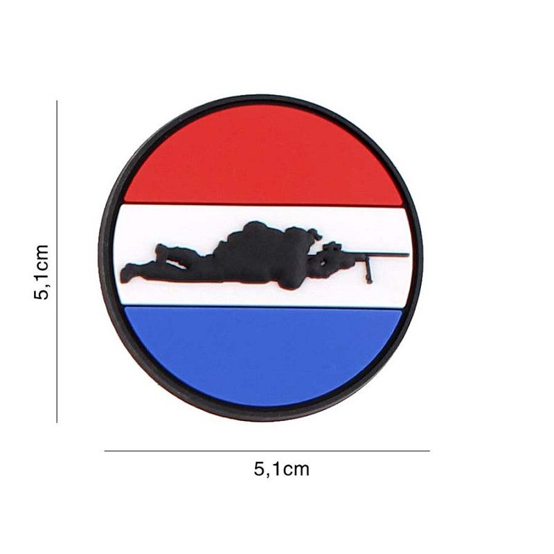 Sniper PVC Patch – Nederlands Rond