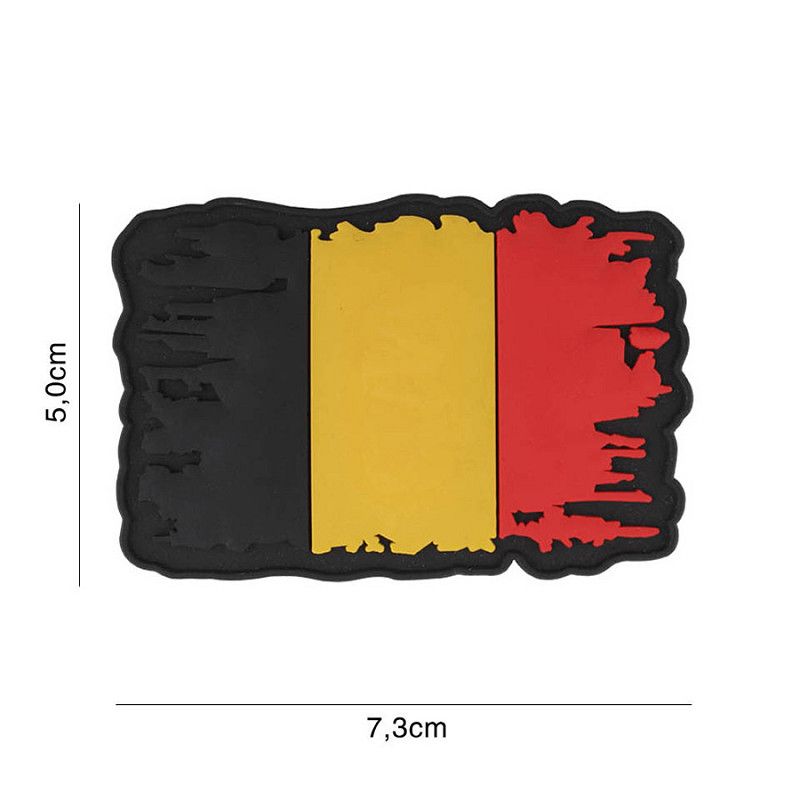 Vintage Vlag België PVC Patch