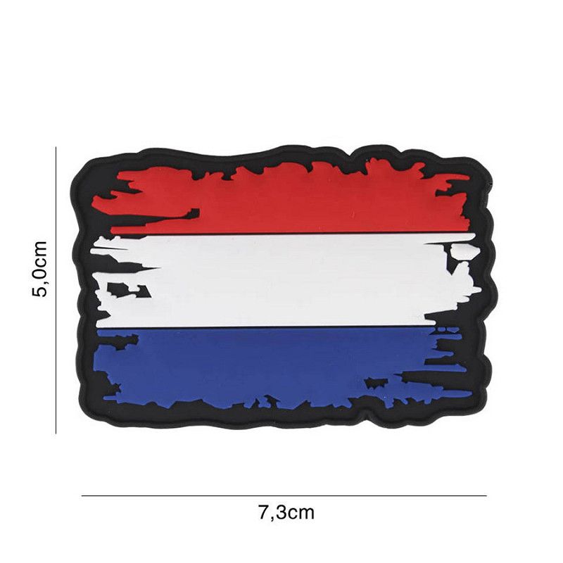 Vintage Vlag Nederland PVC Patch