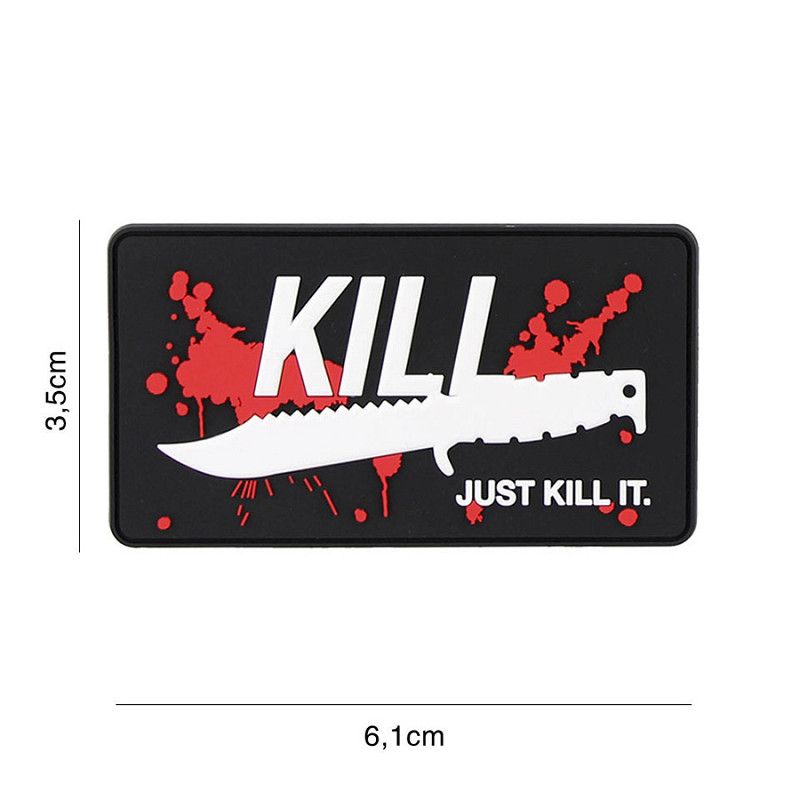 Just Kill It PVC Patch