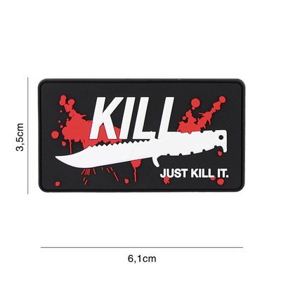 Just Kill It PVC Patch