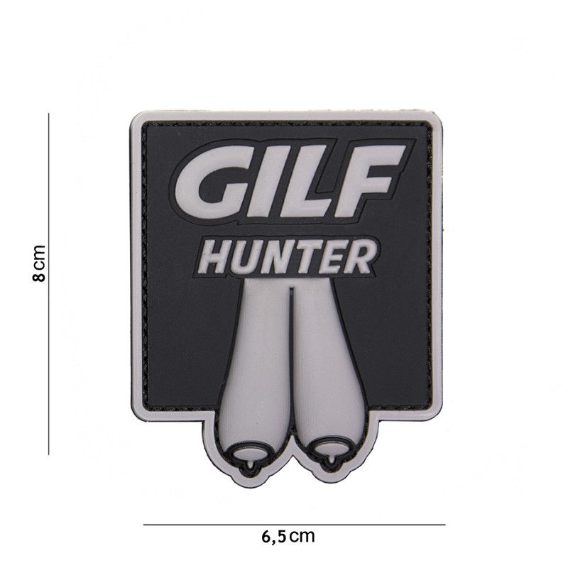 Gilf Hunter  PVC Patch – Donker