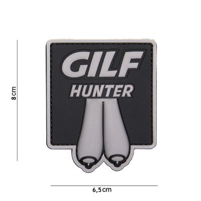 Gilf Hunter  PVC Patch – Donker
