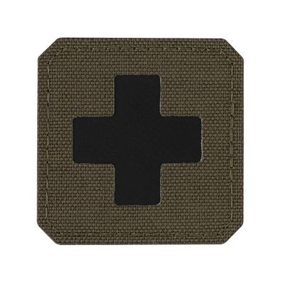 M-Tac patch Medic Cross Laser Cut - Ranger Green/Black