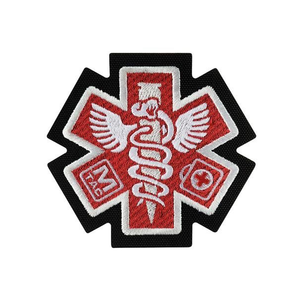 M-Tac Paramedische geborduurde Patch - Red