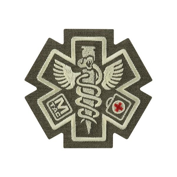 M-Tac Paramedische geborduurde Patch - Ranger Green