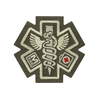 M-Tac Paramedische geborduurde Patch - Ranger Green