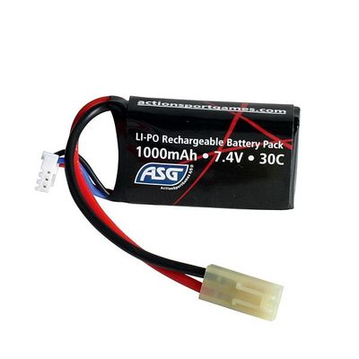 ASG 7.4V LiPo 1000mAh 30C
