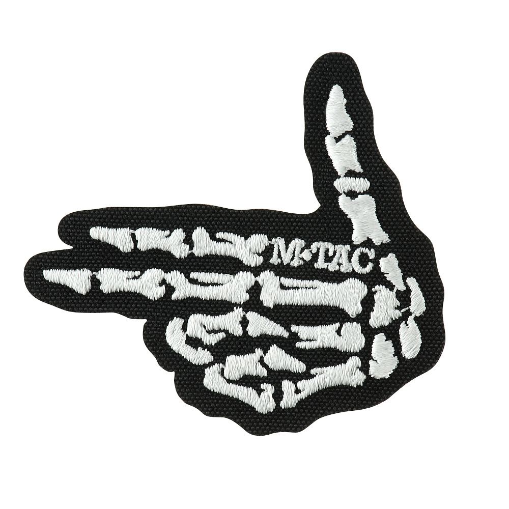 M-Tac geborduurde Skeleton Shooter Patch - Glow in Dark