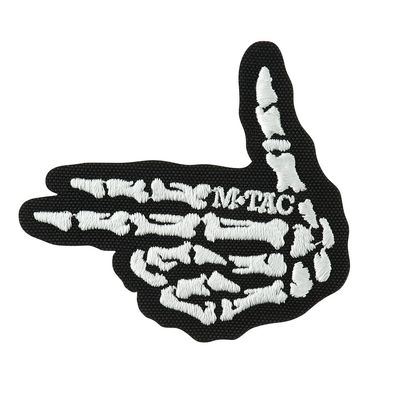 M-Tac geborduurde Skeleton Shooter Patch - Glow in Dark