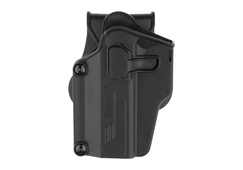 Amomax Universal Paddle Holster Left Handed - Black