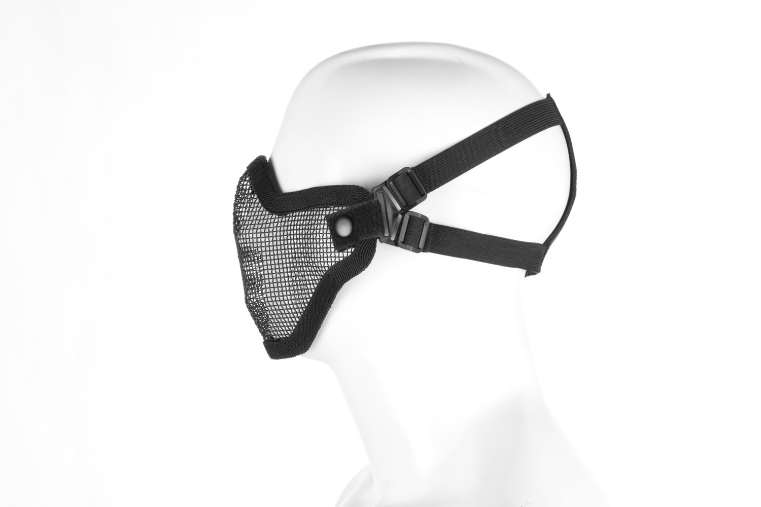 Invader Gear Steel Half Face Mask - Black
