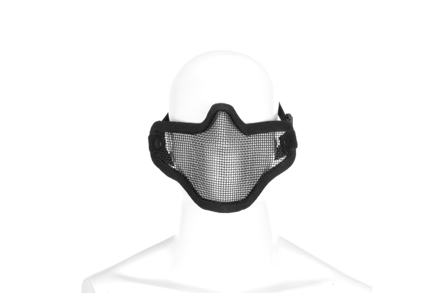 Invader Gear Steel Half Face Mask - Black