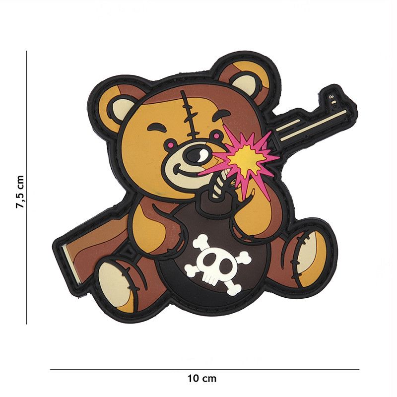 Terror Teddy PVC Patch