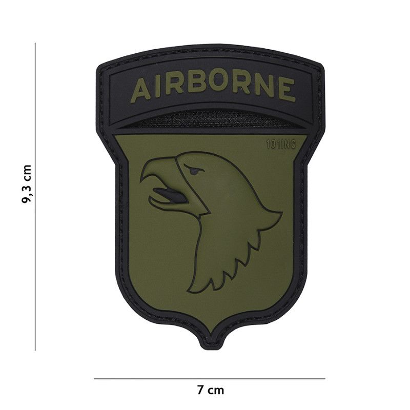 Airborne 101st PVC Patch - Groen