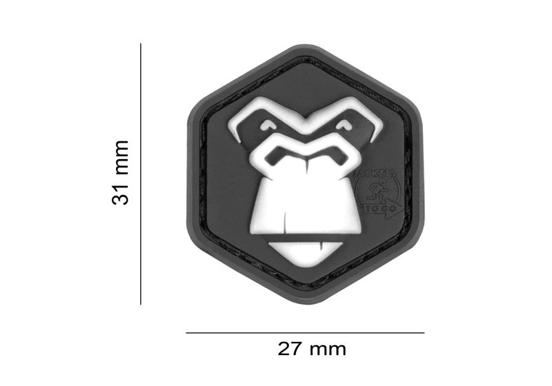 Gorilla Cat Eye PVC Patch