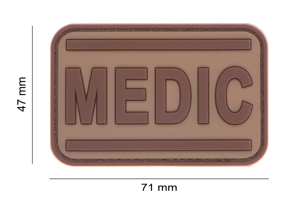 Medic PVC Patch - Desert