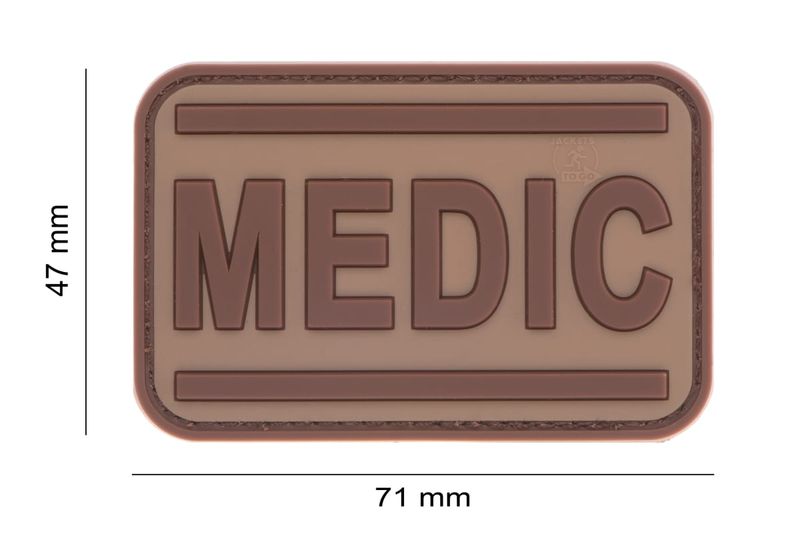 Medic PVC Patch - Desert