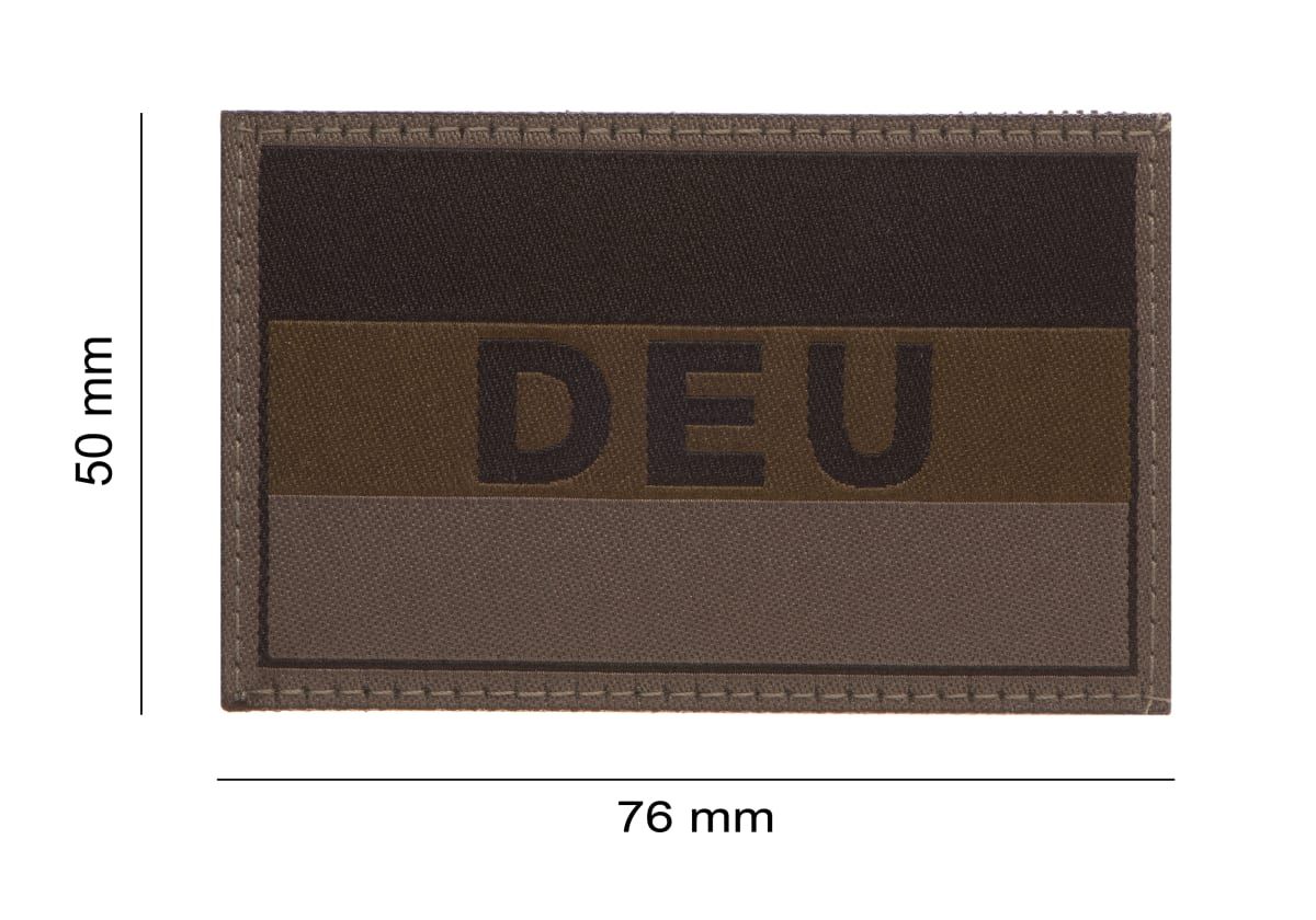 Duitse Vlag 50 X 76mm - RAL 7013