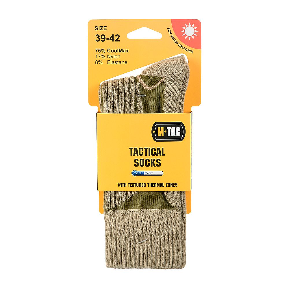 ​M-Tac Socks Coolmax 75% – Coyote
