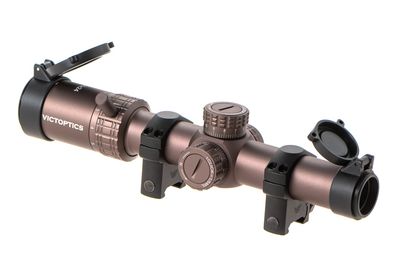 VictOptics S6 1-6x24 SFP LPVO Riflescope - Bronskleurig
