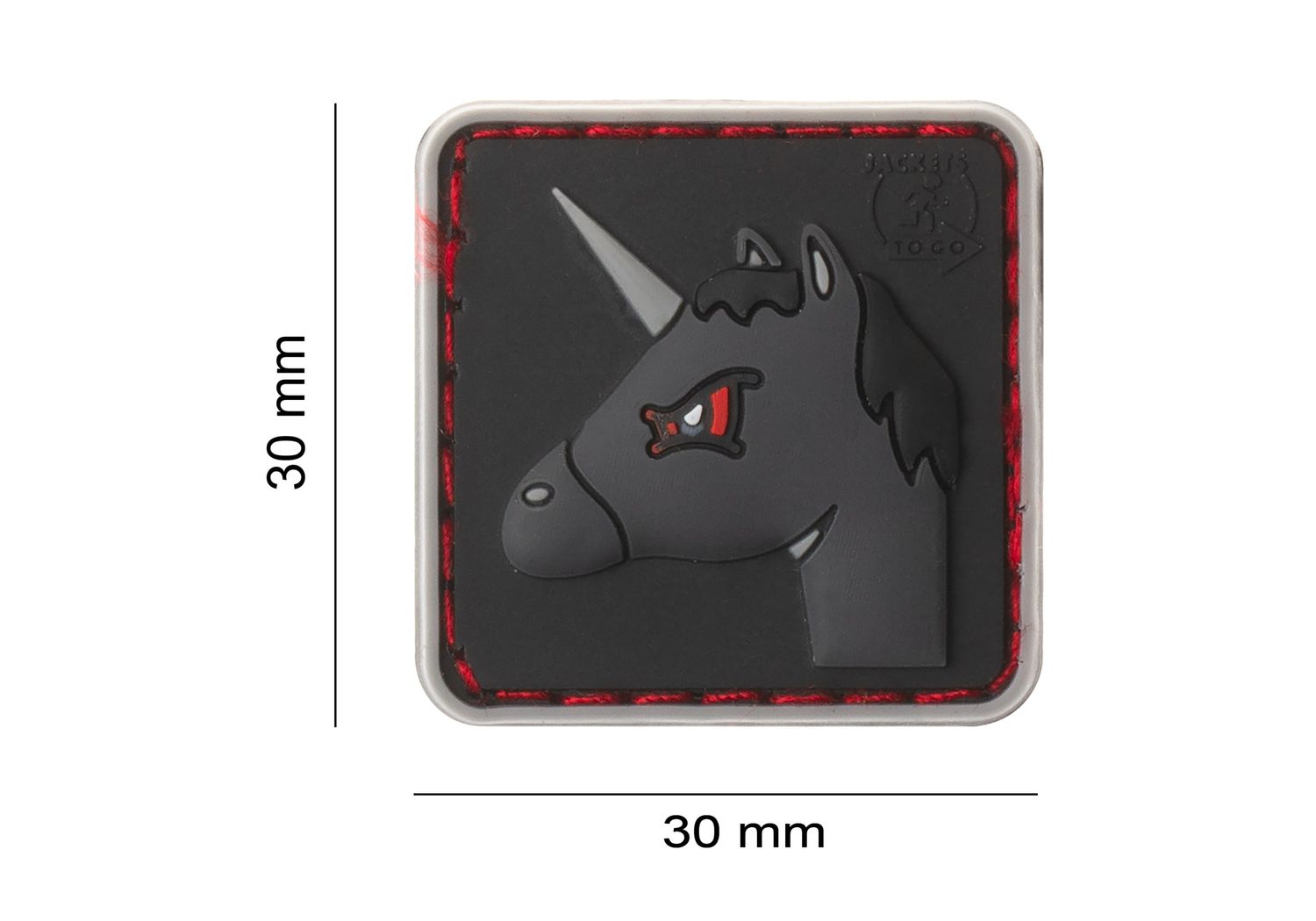Dark Unicorn PVC Patch