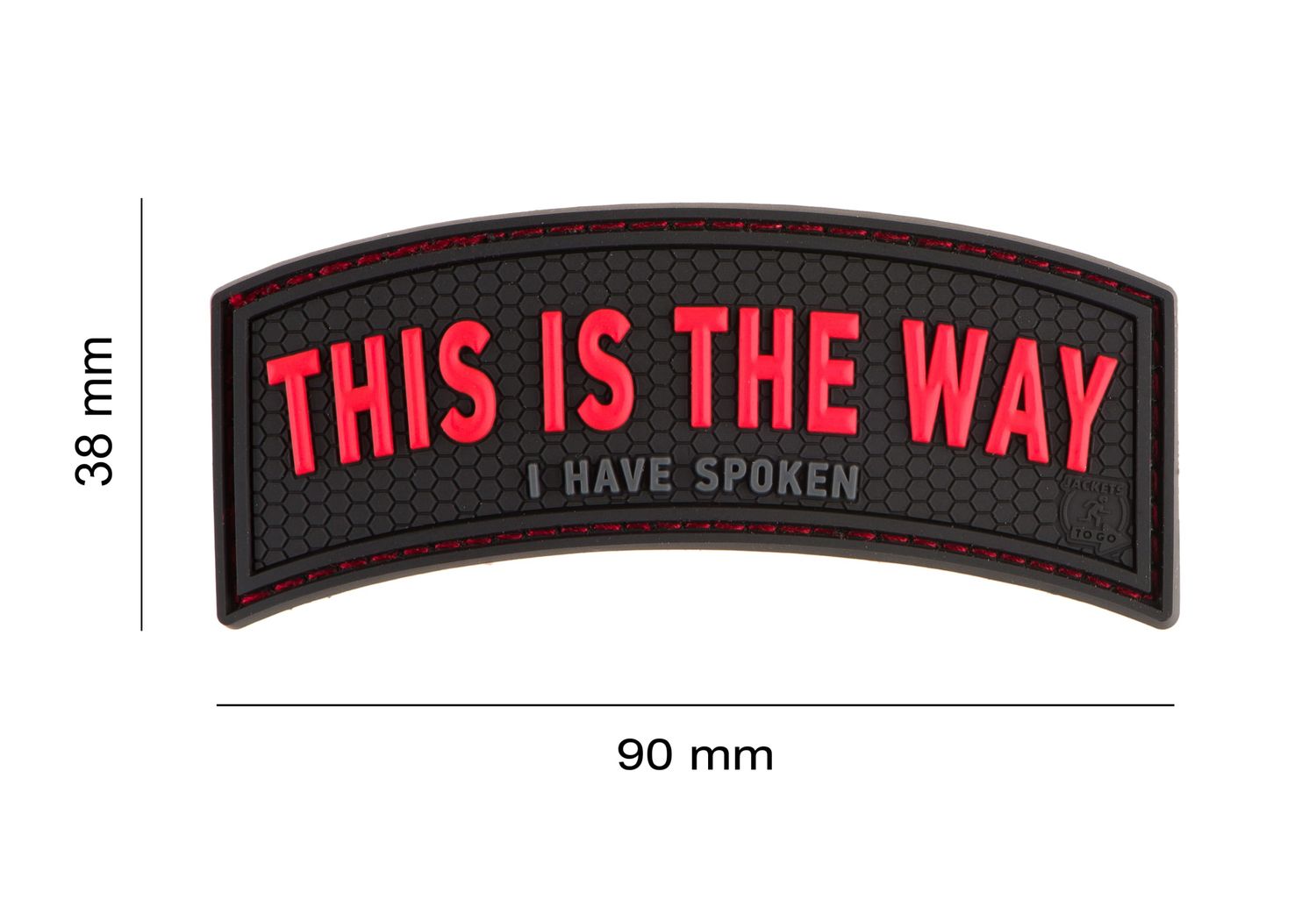 This is the Way PVC Patch