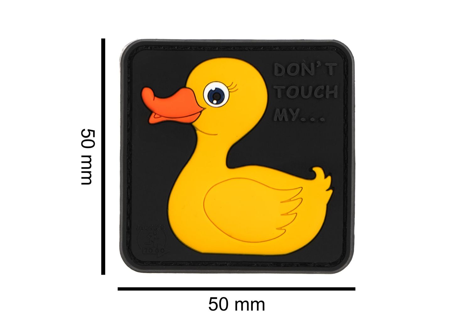 ​Tactical Rubber Duck PVC Patch – Geel