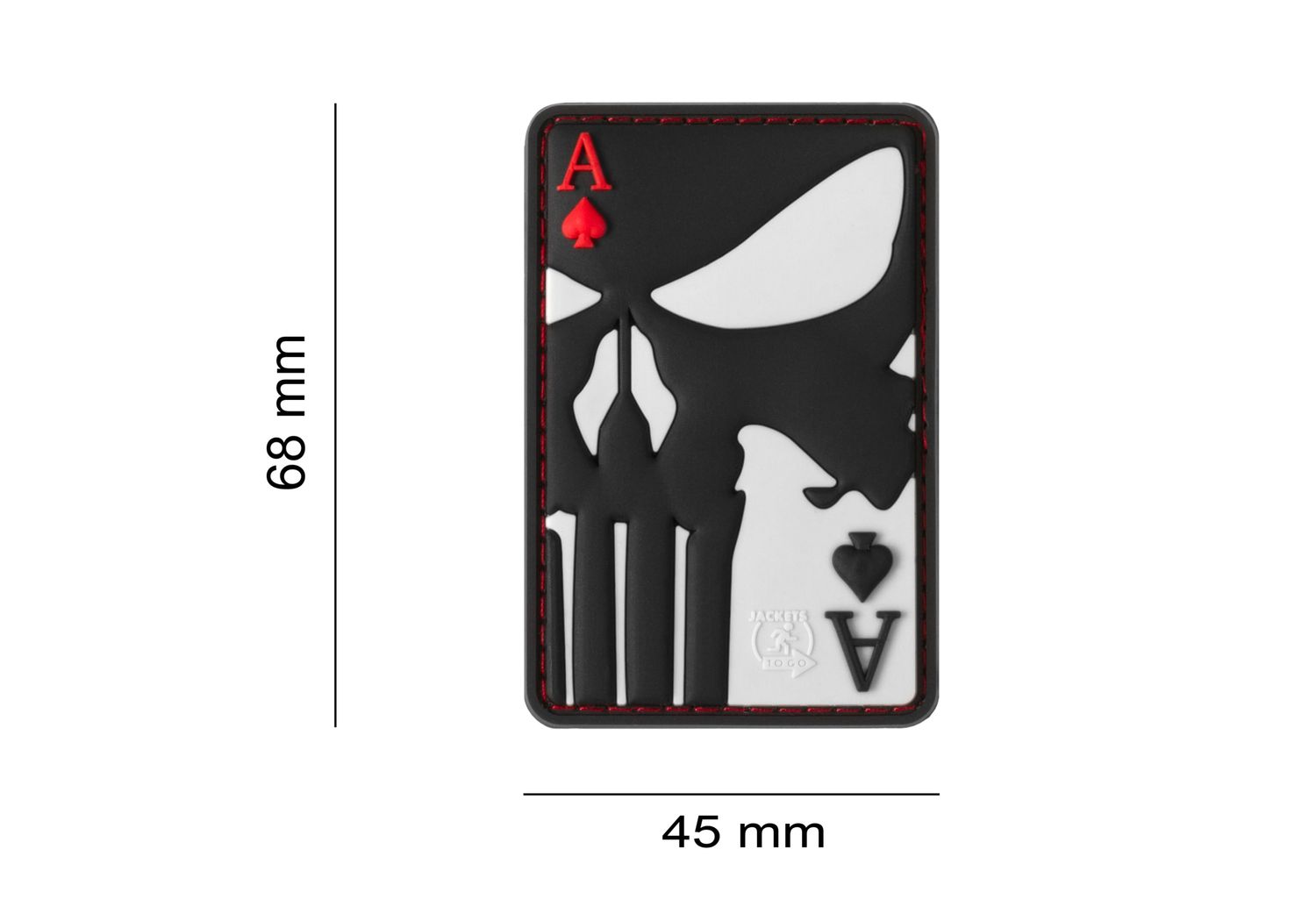 Punisher Ace of Spades PVC Patch