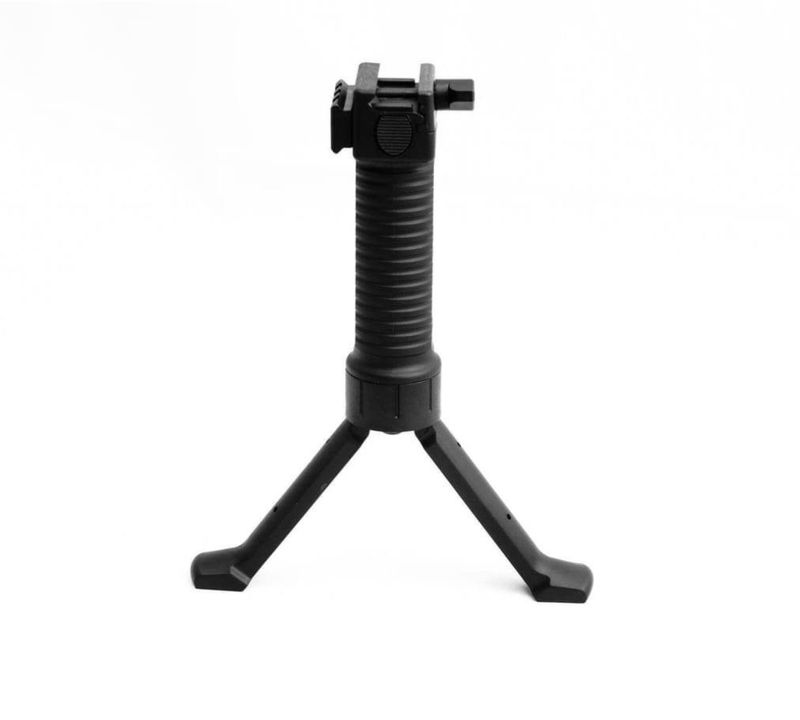 Nuprol QSB Vertical Grip met Bipod – Zwart