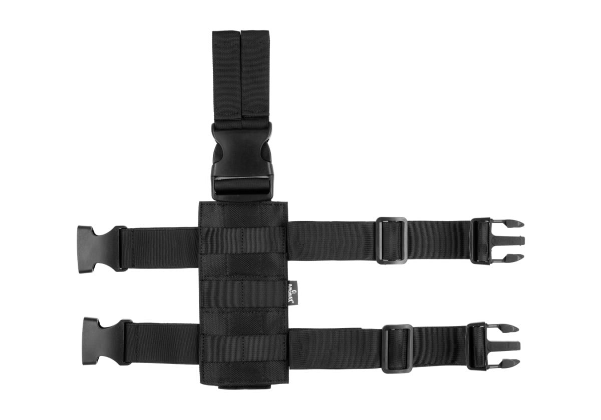 Amomax Drop Leg Molle Platform - Black