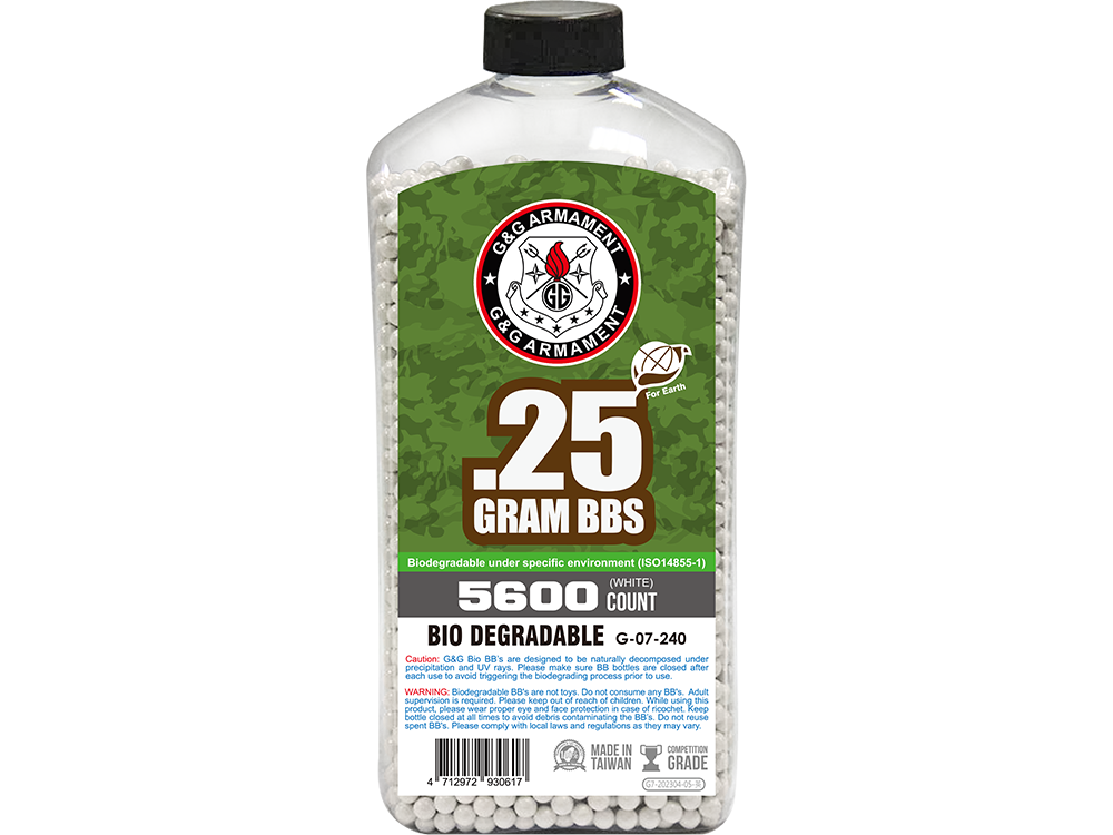 G&amp;G 0.25 Bio Precision - 5600 BB&#39;s