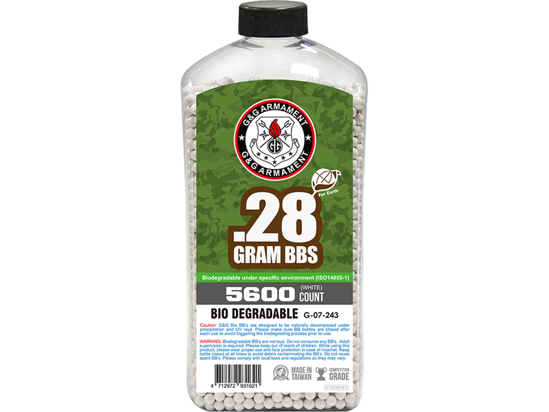 G&amp;G 0.28 Bio Precision - 5600 BB&#39;s