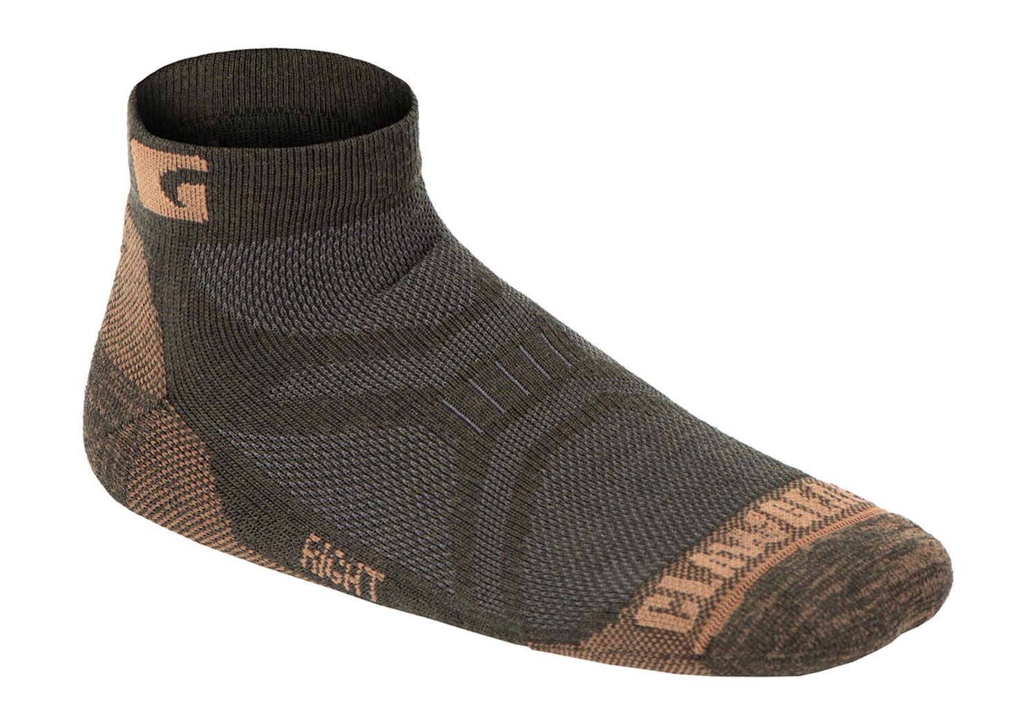 Clawgear Merino Low Cut / Ankle Socks - Green