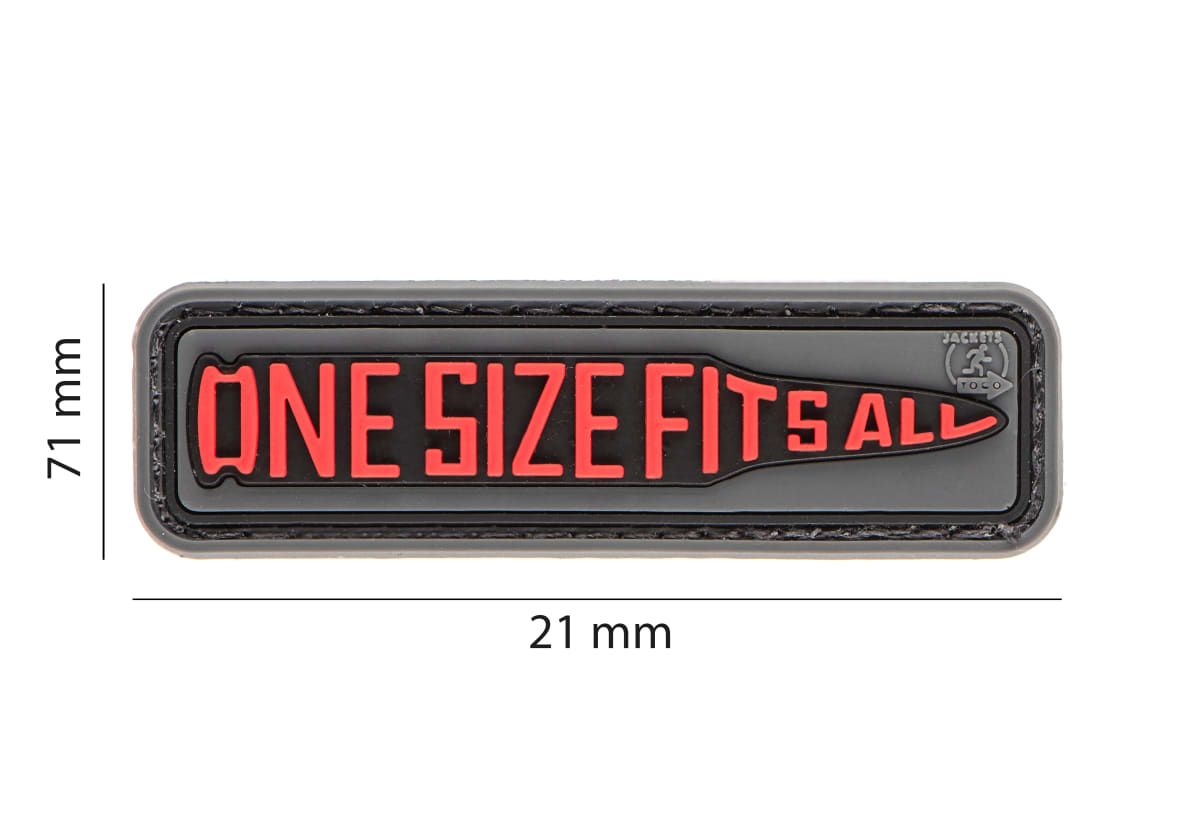 7,62 One Size Fits All PVC Patch
