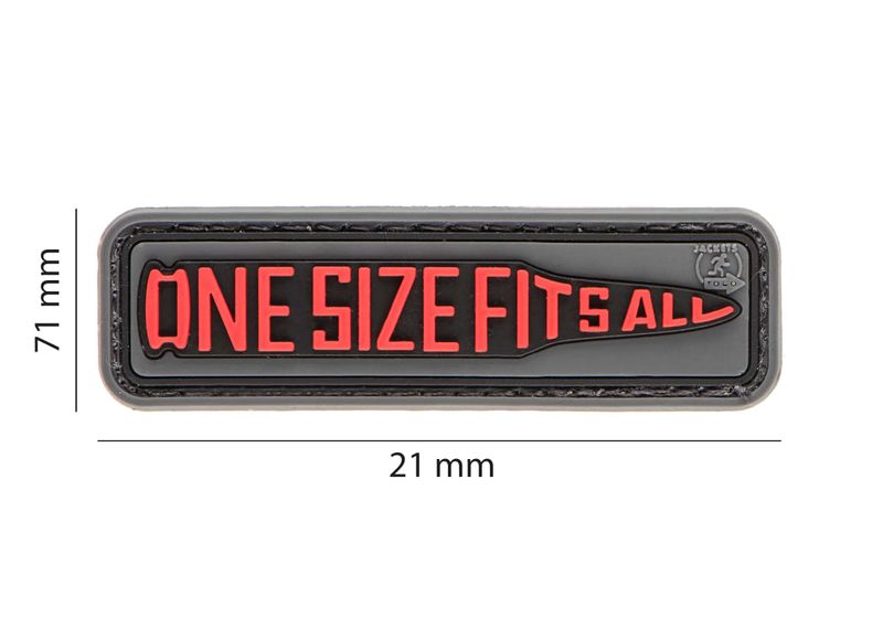 7,62 One Size Fits All PVC Patch
