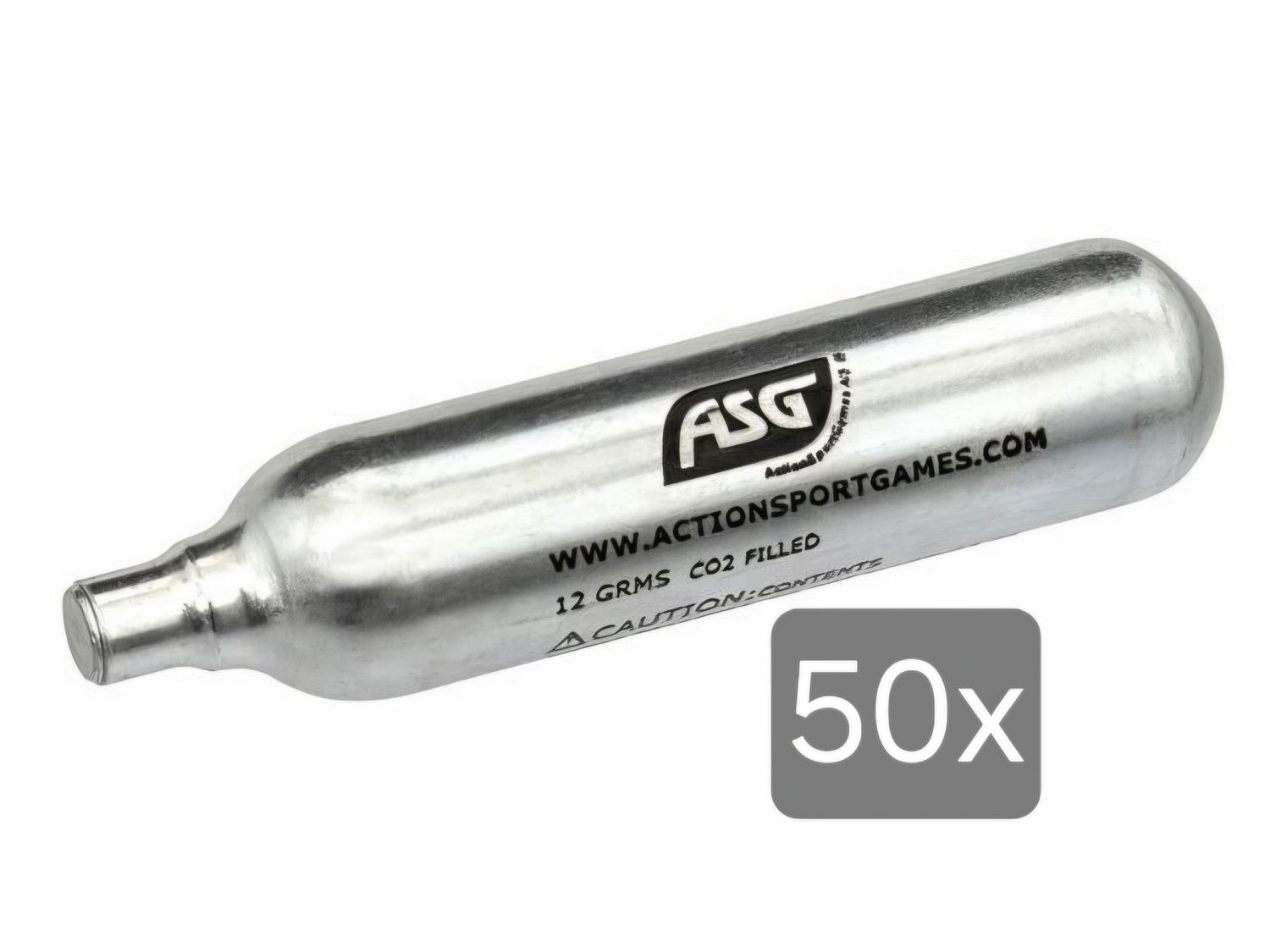 ASG CO2 Patroon 12g - 50 stuks