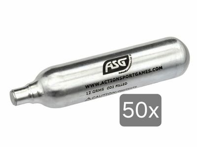 ASG CO2 Patroon 12g - 50 stuks
