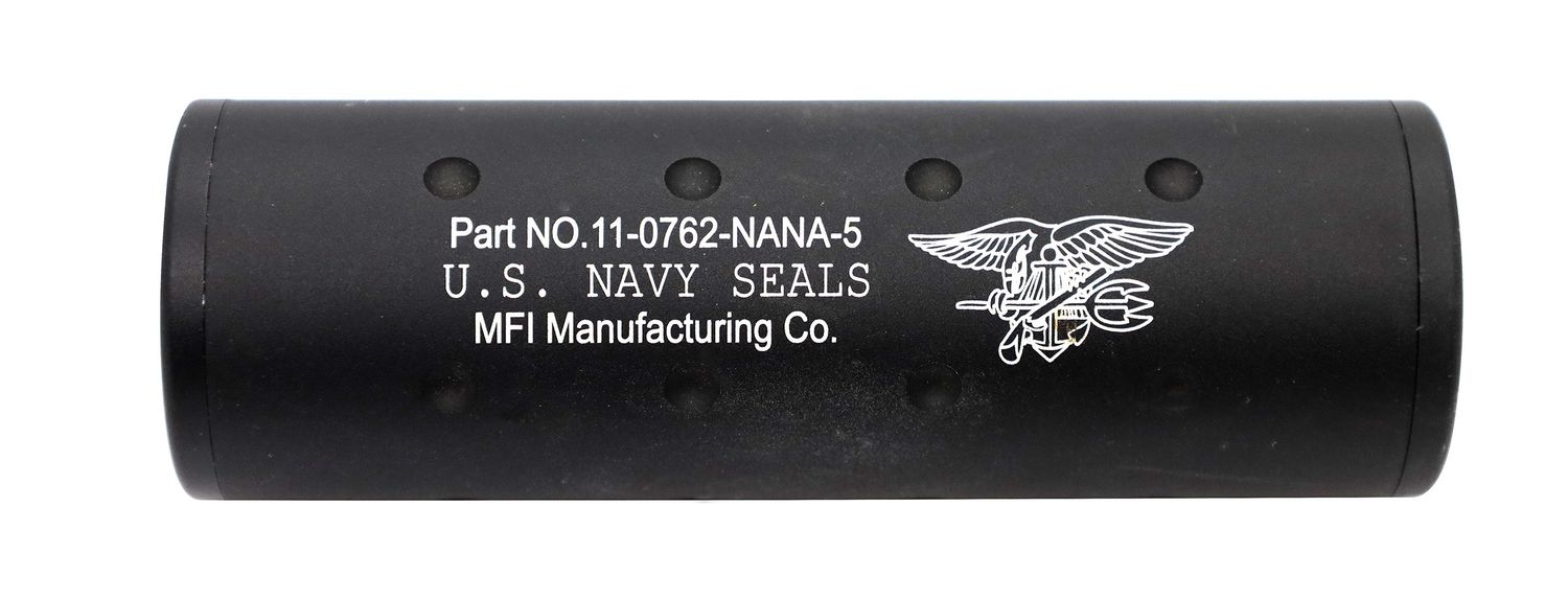 FMA Navy Seals Silencer 110x35mm CW/CCW - Black