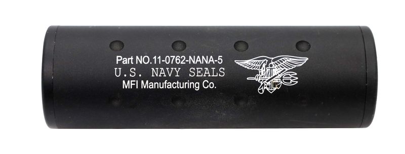FMA Navy Seals Silencer 110x35mm CW/CCW - Black